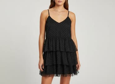 czerwona sukienka w groszki h m: H&M Divided, Sukienka damska, rozmiar XL — 7