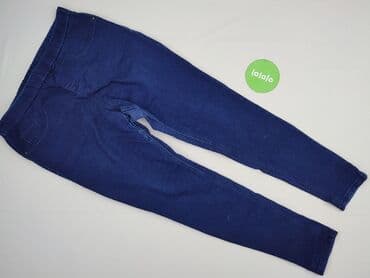 legginsy granatowe damskie: Beloved, Legginsy Eleganckie damskie, rozmiar XL — 2