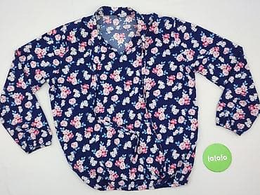 chabrowa bluza damska: Bluzka damska, rozmiar 3XL — 2