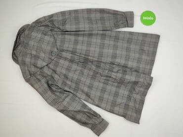 srebrny top h m: H&M, Płaszcz damski, rozmiar S — 3