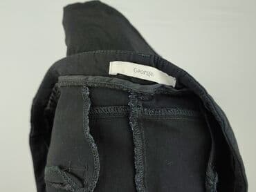 woskowane legginsy z wysokim stanem zara: George, Spodnie materiałowe damskie, rozmiar L — 4