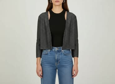 sukienka w stylu coco chanel: Kardigan damski, rozmiar S — 5