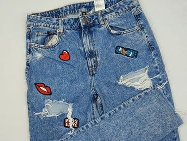 gf jeans: H&M Divided, Jeansy damskie, rozmiar L — 1