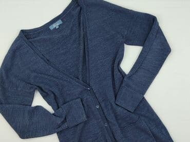 sweter z dekoltem v: E-vie, Kardigan damski, rozmiar S — 1