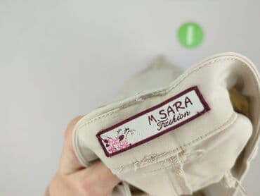 m sara spodnie woskowane: M.Sara, Material trousers for women, size S — 4