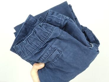 czarne wzorzyste rajstopy: Material trousers, Boys, 12 years, 146/152, condition - Very good — 6