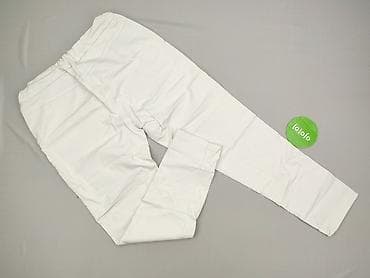 spodnie white widow: ITALY FASHION, Spodnie materiałowe damskie, rozmiar 4XL — 3