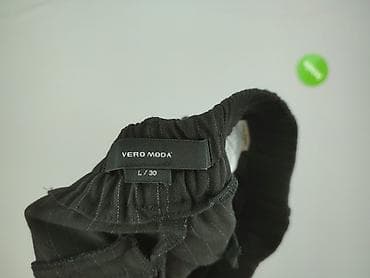 leopard pants stradivarius: Vero Moda, Spodnie materiałowe damskie, rozmiar L — 4