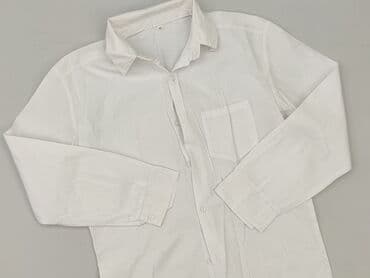 spodnie despacito: Shirt 12 years, condition - Very good, pattern - Monochromatic, color - White — 1