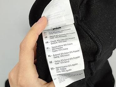 dresy oversize h: Fila, Bluza z kapturem damska, rozmiar XS — 7