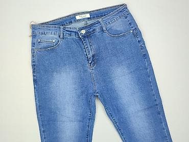 oversized jeans: Jeansy damskie, rozmiar 2XL — 1