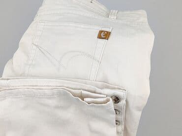 jeans wysoki stan: Spodnie 3/4 damskie, rozmiar M — 6