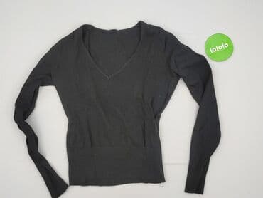 sweter z dekoltem v: Sweter damski, rozmiar S — 3