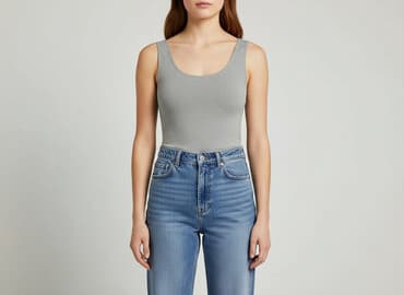 h m body koronkowe czerwone: H&M, Body damskie, rozmiar S — 6