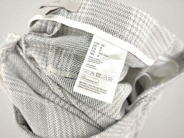 garnitur damski w kratę h m: H&M, Spodnie materiałowe damskie, rozmiar L — 5