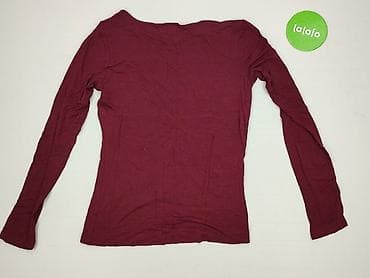 bordowe: T-shirt damski, rozmiar S — 3