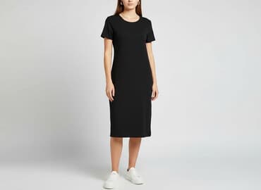 czarne krótkie spodenki sinsay: Sinsay, Sukienka damska, rozmiar S — 6