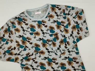 sweter piórkowy na drutach: Bluzka damska, rozmiar L — 1