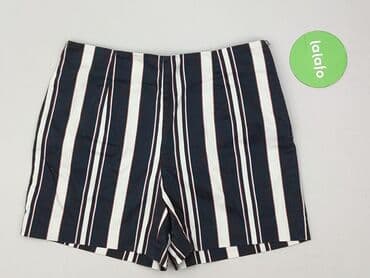 krótkie spodenki z wysokim stanem w paski: Reserved, Szorty damskie, rozmiar M — 3