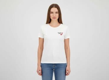 koszulka liebherr: T-shirt damski, rozmiar L — 1