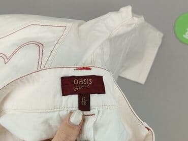 białe spodnie damskie mohito: Oasis, Jeansy damskie, rozmiar M — 4