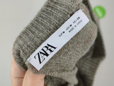 zara sweter z bufiastymi rękawami: Zara, Sweter damski, rozmiar M — 4