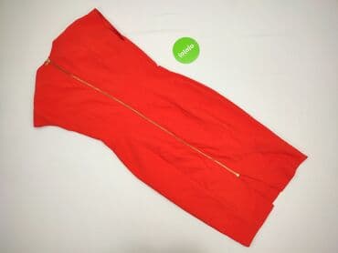 czerwona ołówkowa sukienki wieczorowa elegancka: CAMAIEU, Sukienka damska, rozmiar S — 3