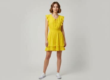 shein zolta sukienka: John H, Sukienka damska, rozmiar M — 6