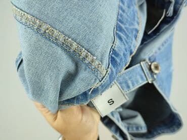 jeansowe ogrodniczki damskie: Ogrodniczki damskie, rozmiar S — 4