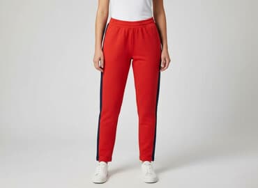 spodnie dresowe czerwone: Spodnie dresowe damskie, rozmiar S — 1