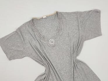szara bluzka damska: Bluzka damska, rozmiar S — 1
