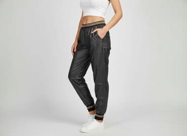 ciepłe kapcie damskie ccc: Cocomore, Spodnie dresowe damskie, rozmiar S — 1