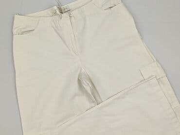 Women's Clothing: Material trousers for women, size M (EU 38) — 1