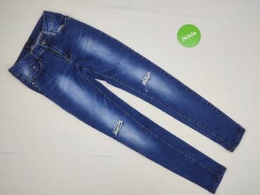 legginsy woskowane push up: Jeansy damskie, rozmiar XS — 2