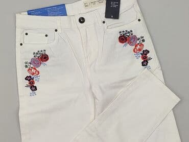 legginsy woskowane z wysokim stanem: Esmara, Jeansy damskie, rozmiar S — 1