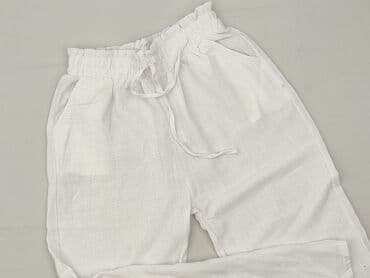 Material trousers for women, size L (EU 40)