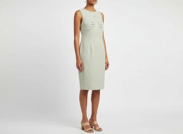 tanie sukienki do kolan: Sukienka damska, rozmiar S — 5