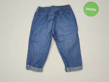 pomaranczowe spodnie dresowe: Jeans, H&M, 2-3 years, 98, condition - Perfect — 3