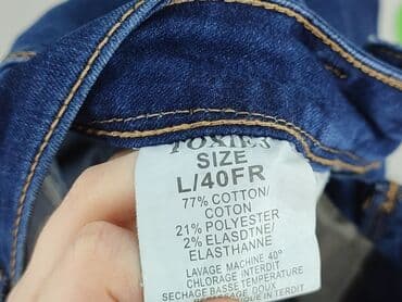 jeansy flare co to znaczy: Szorty damskie, L — 5