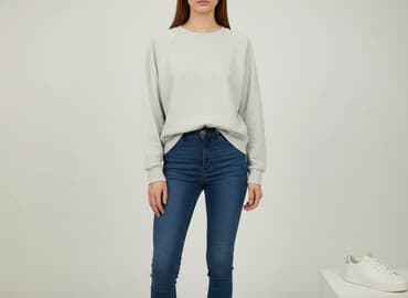 sinsay bluzy oversize: Sinsay, Women`s sweatshirt, size S — 1