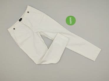 biale spodnie reserved: Spodnie materiałowe damskie, rozmiar XS — 2