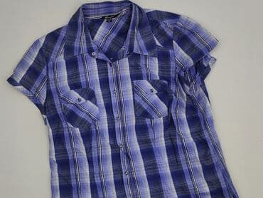 kurtka koszulowa w krate damska: Koszula damska, rozmiar L — 1