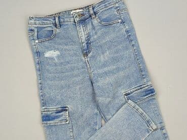 new yorker koszula w paski: Spodnie jeansowe, Sinsay, 11 lat, 146, stan - Bardzo dobry — 1