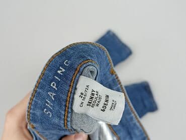 dżinsy modelujące sylwetkę: Denim, Jeansy damskie, rozmiar S — 4