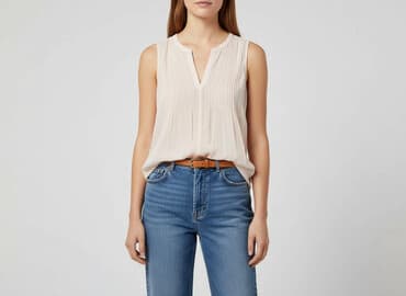 apricot bluzki: H&M, Bluzka damska, rozmiar L — 8