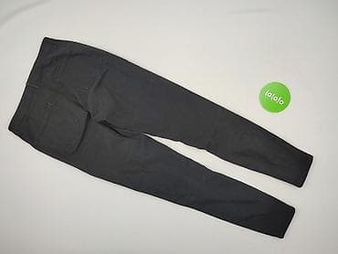 czarne dzwony: Skiny, Spodnie materiałowe damskie, rozmiar M — 3