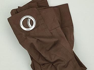 szklo: Zasłona na przelotkach – brązowa - Typ: zasłona panelowa z metalowymi — 1