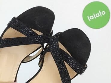 kapcie na ostrogę piętową: Pinko, Sandały damskie, rozmiar 38 — 5