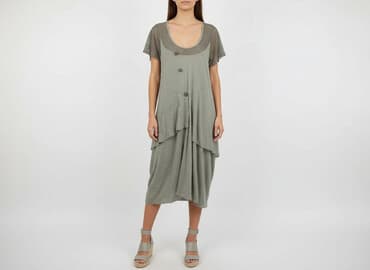 sukienka maxi z długim rękawem: Sukienka damska, rozmiar One size — 1