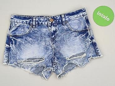bluzki pin up: Denim, Szorty damskie, rozmiar S — 2